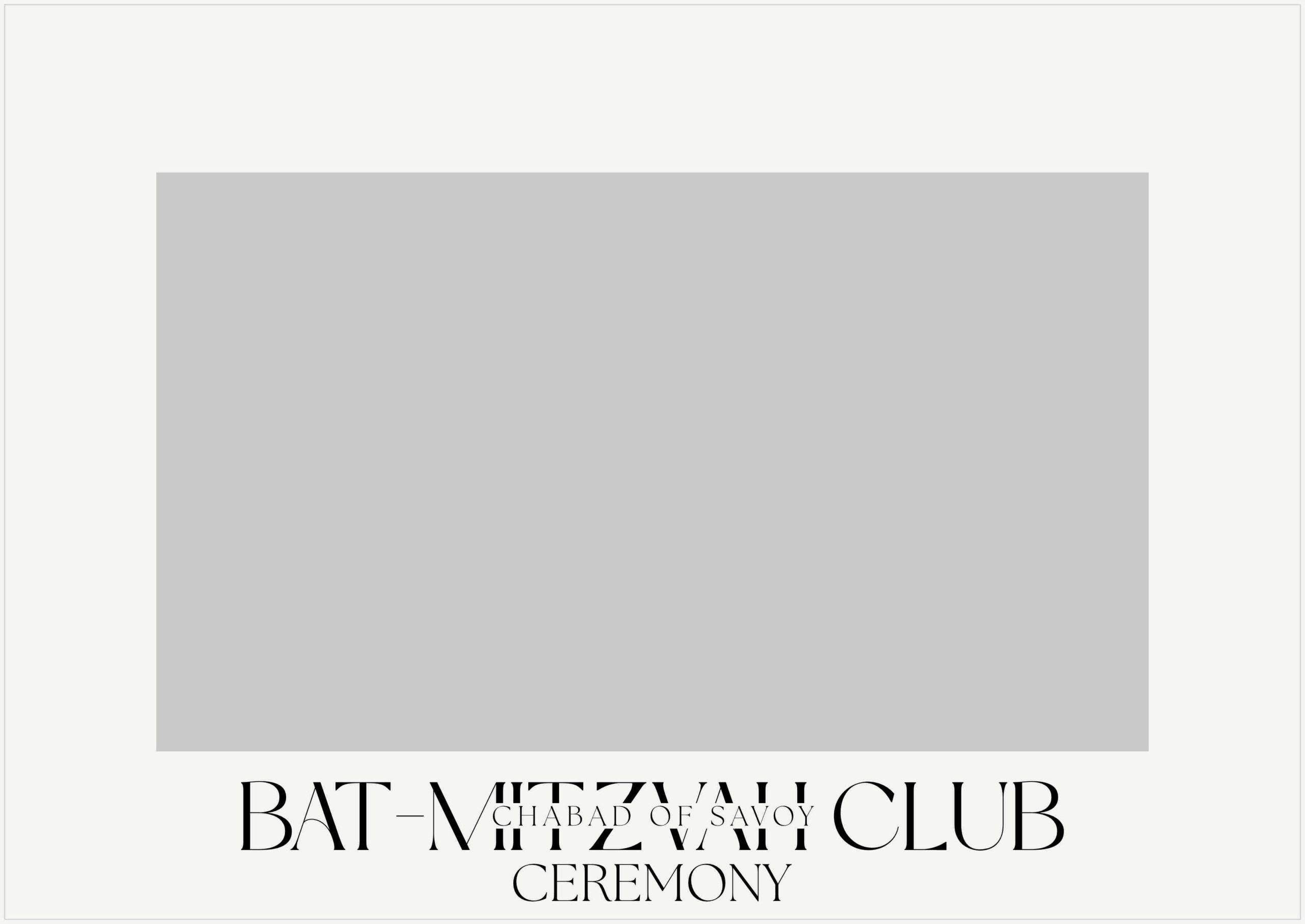 Batmitzvah club