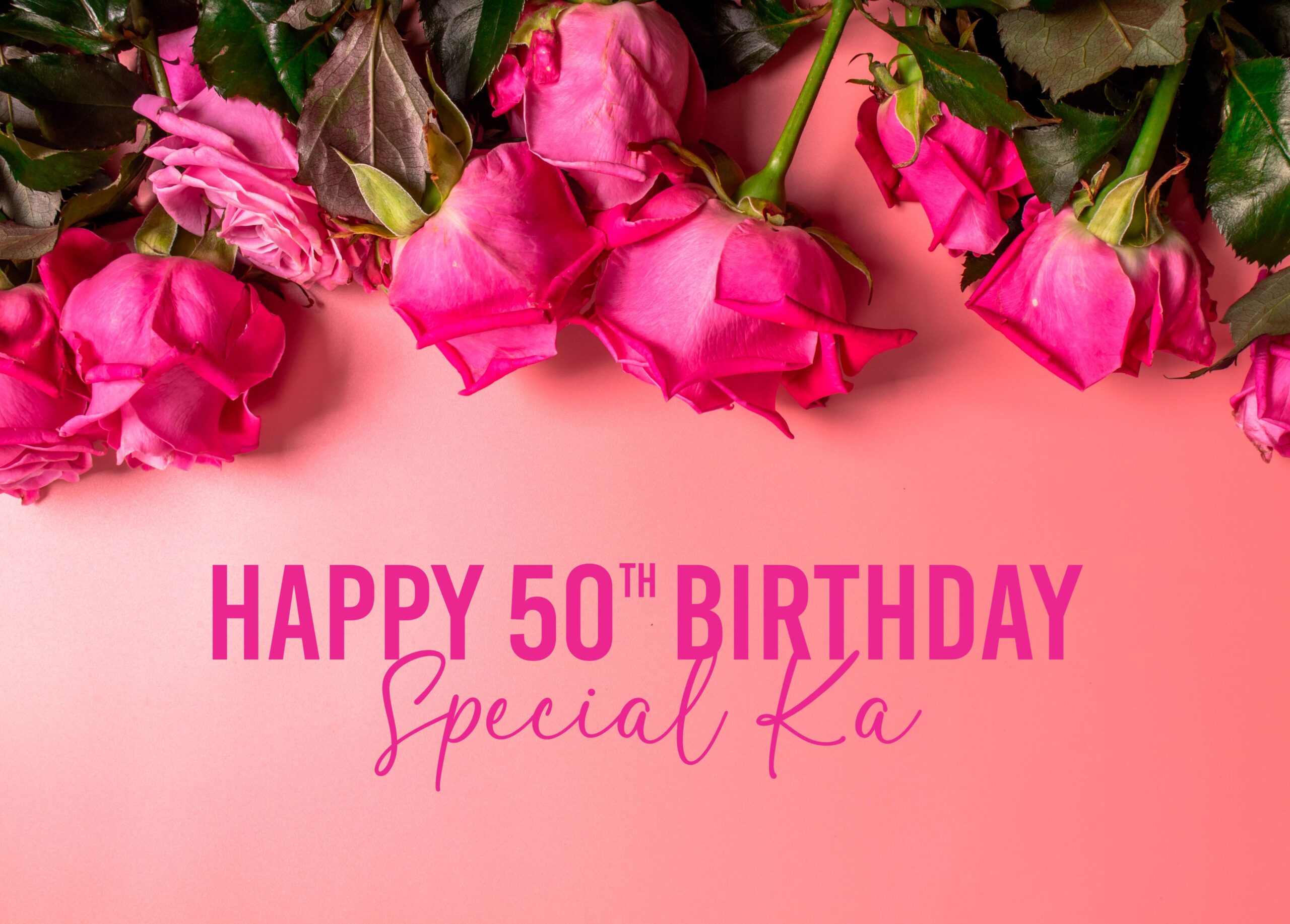 50th flowers
