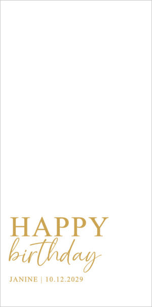 Birthday beige