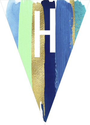 Blues gold stroke
