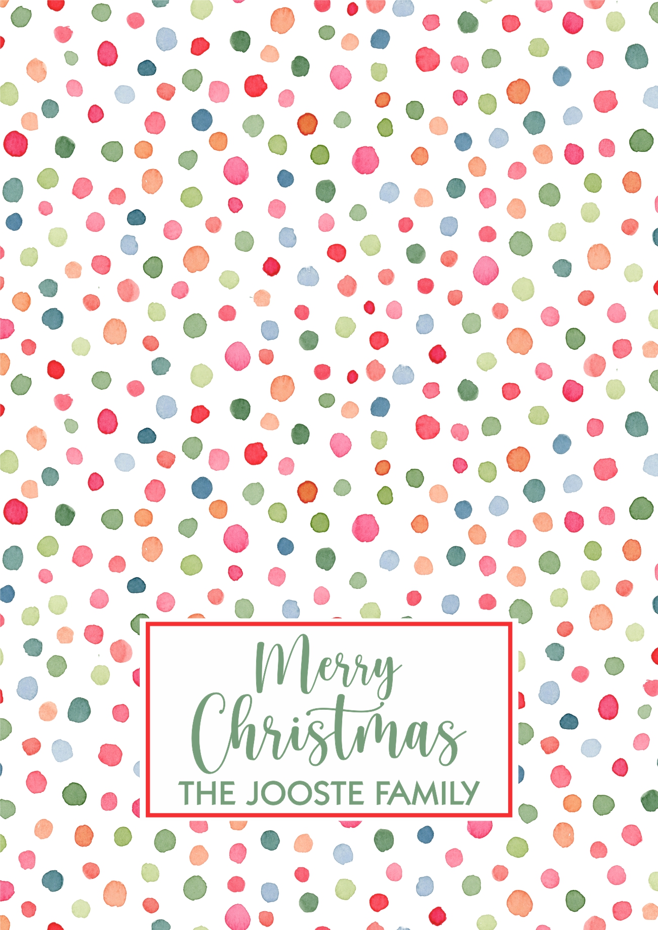 Dots for christmas