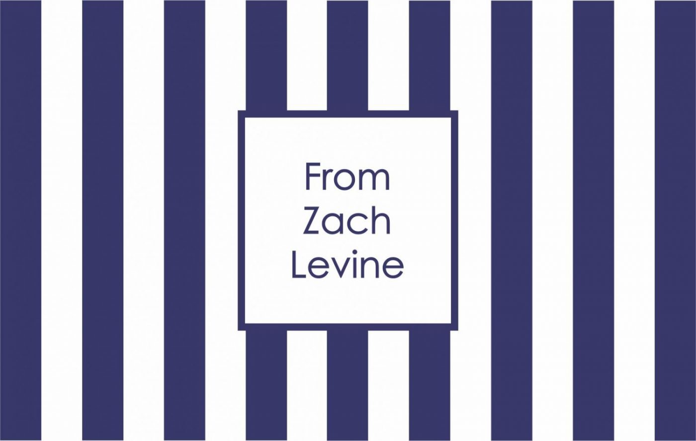Stripes blue