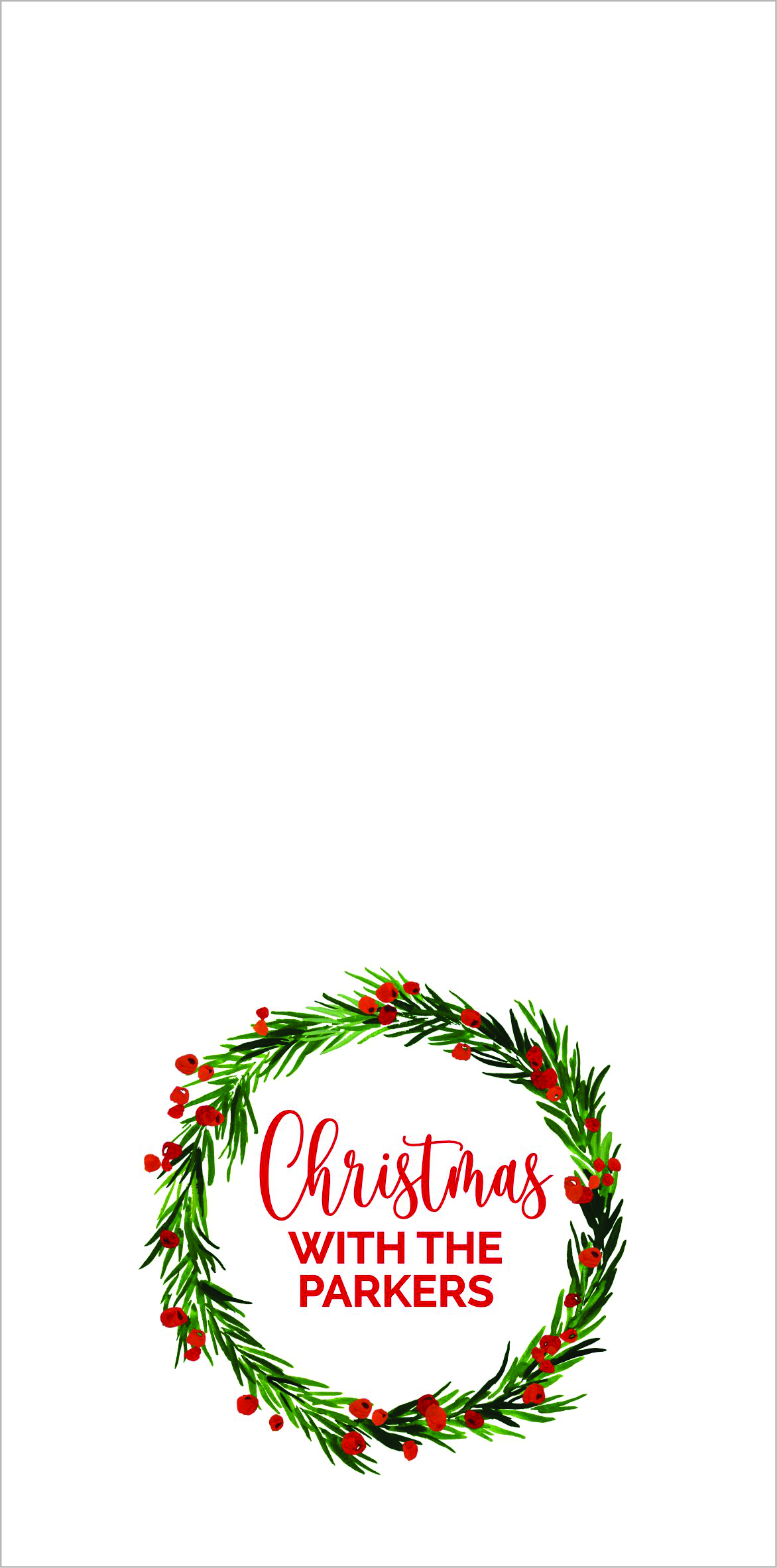 Christmas wreath 1