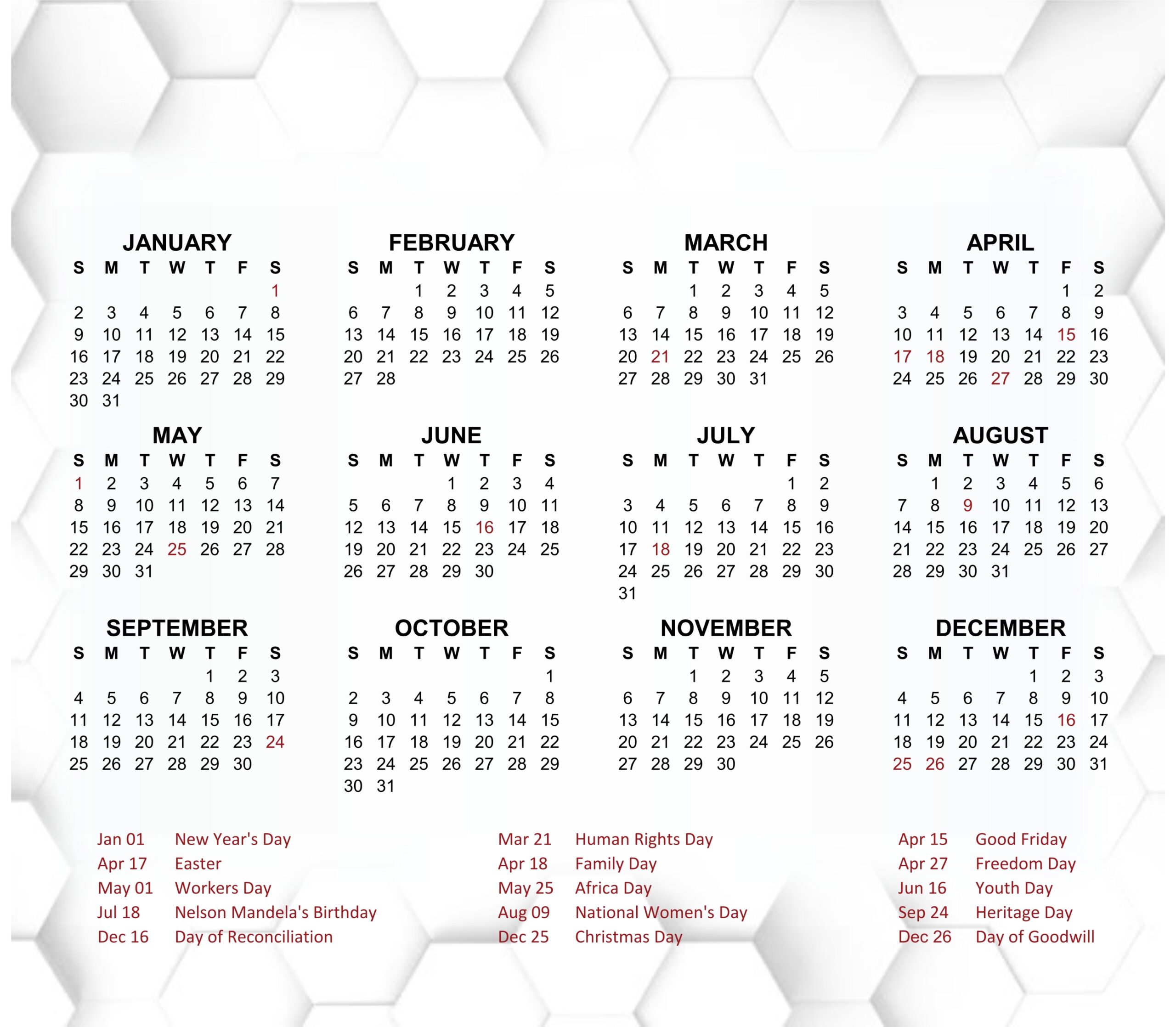 Calendar