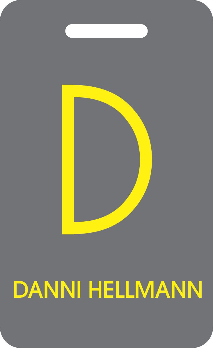 D on grey