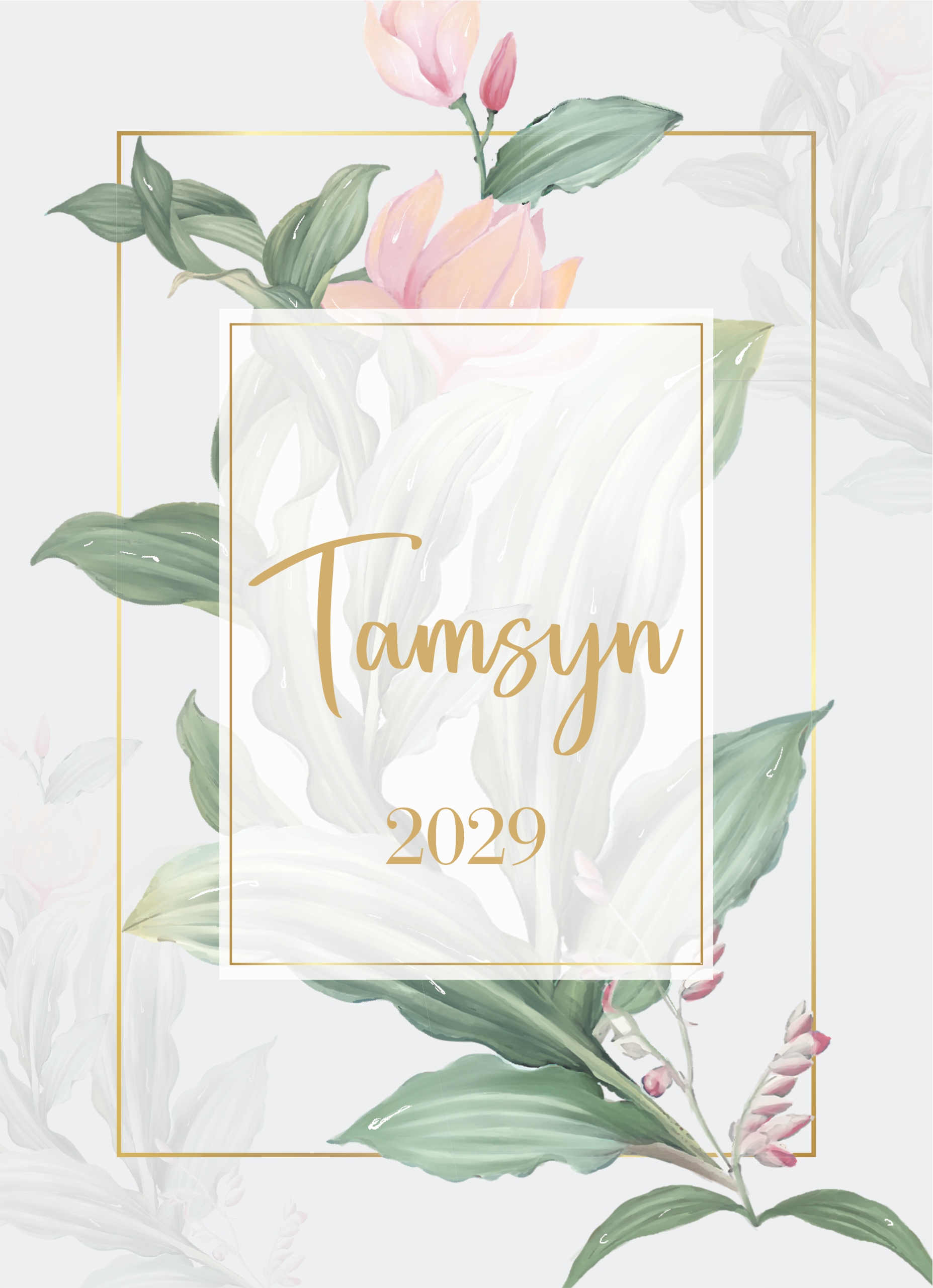 Floral frame