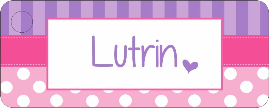 Dots n stripes lilac pink