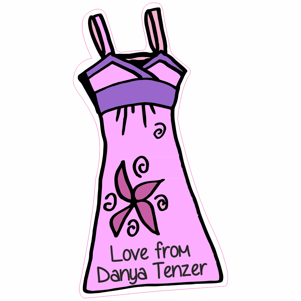 Dress shapie purple