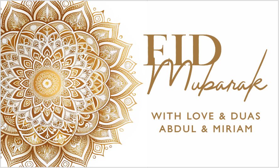 Eid gold mandala