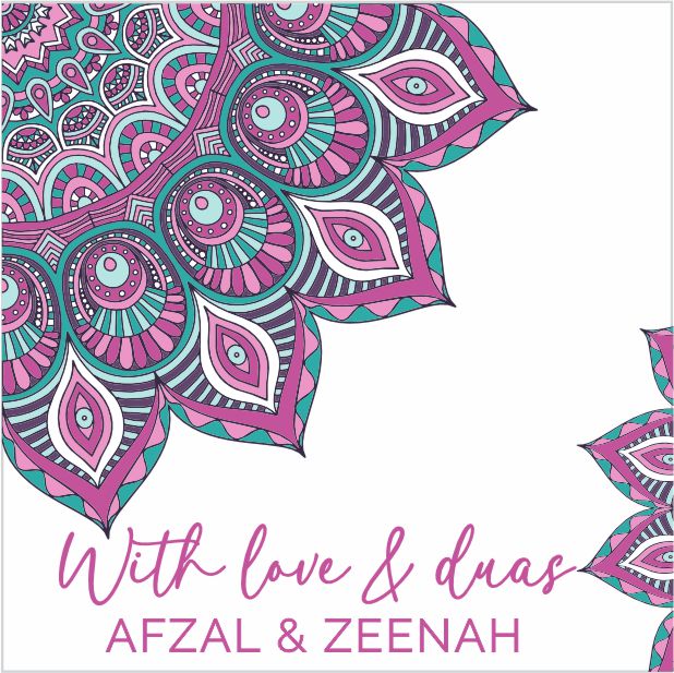 Eid lilac mandala