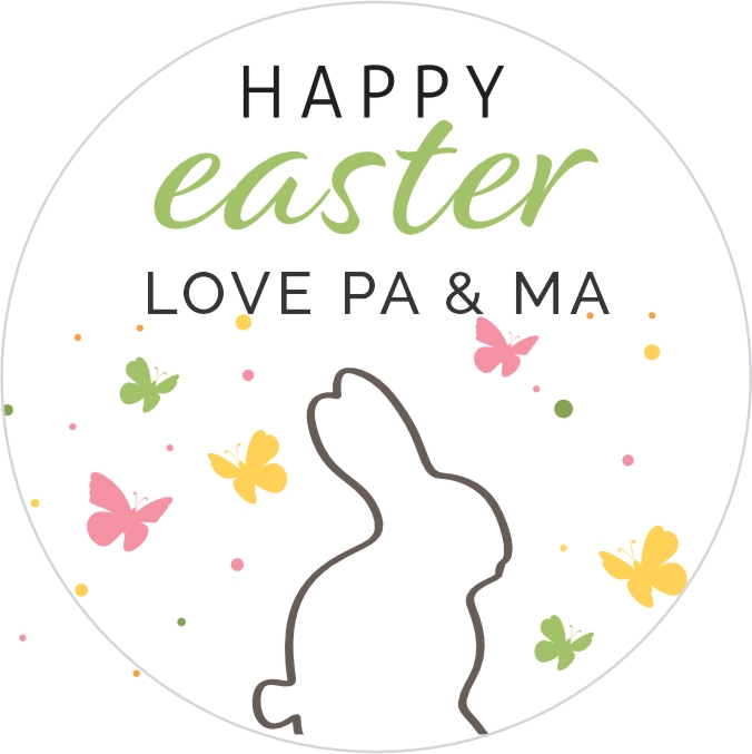 Easter shapie bunny