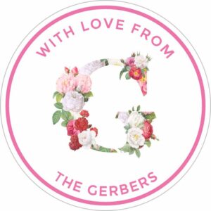Floral Initial