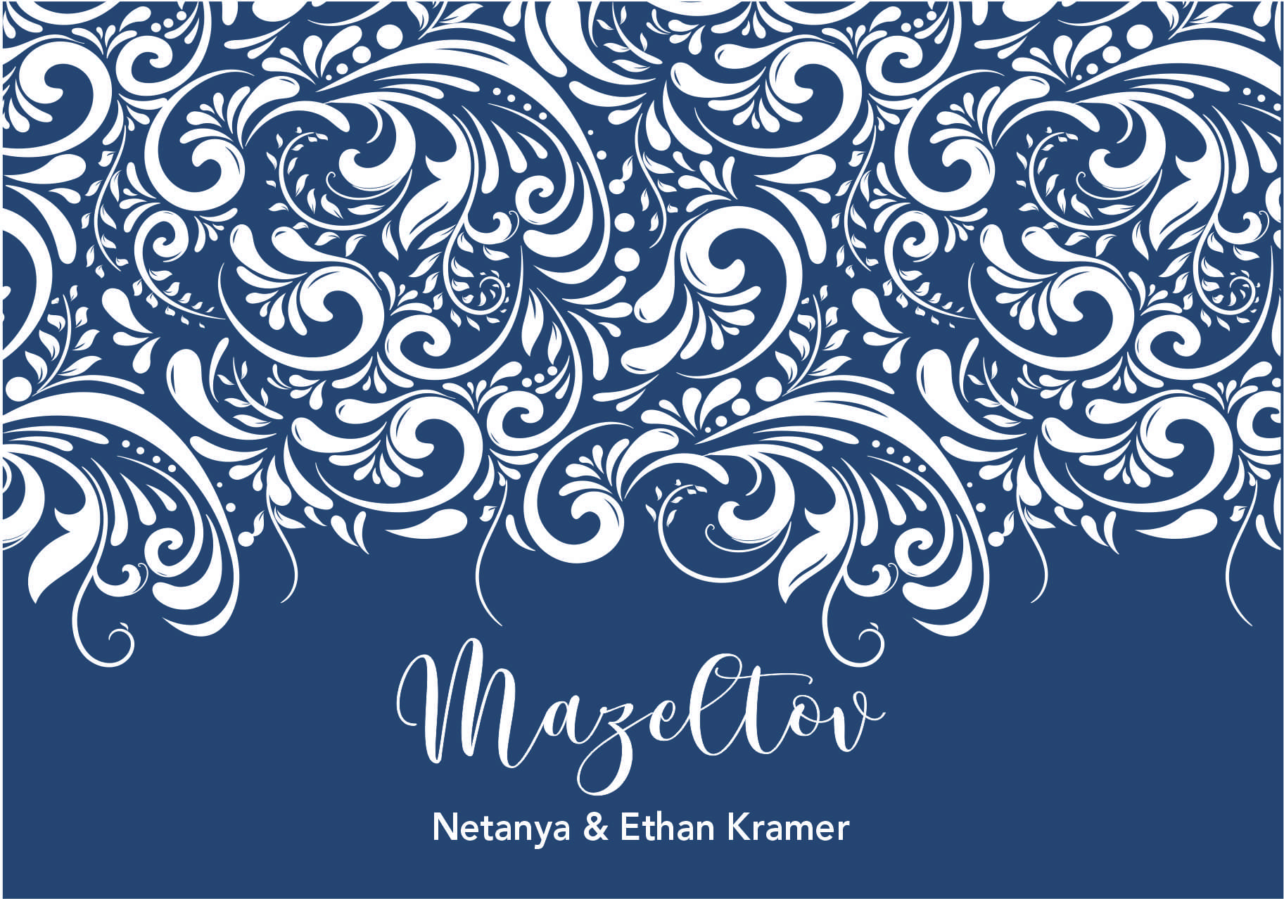 Mazeltov Floral pattern
