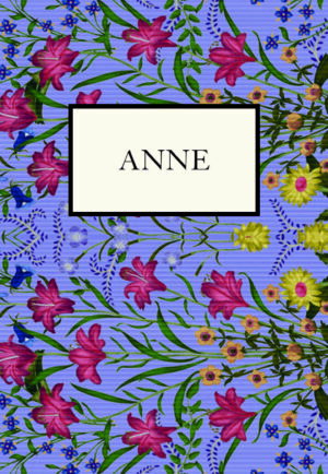 Flower Pattern on Purple