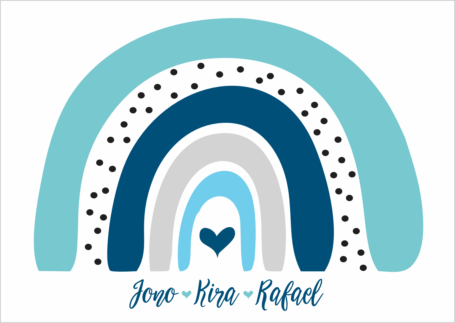 Boho blue