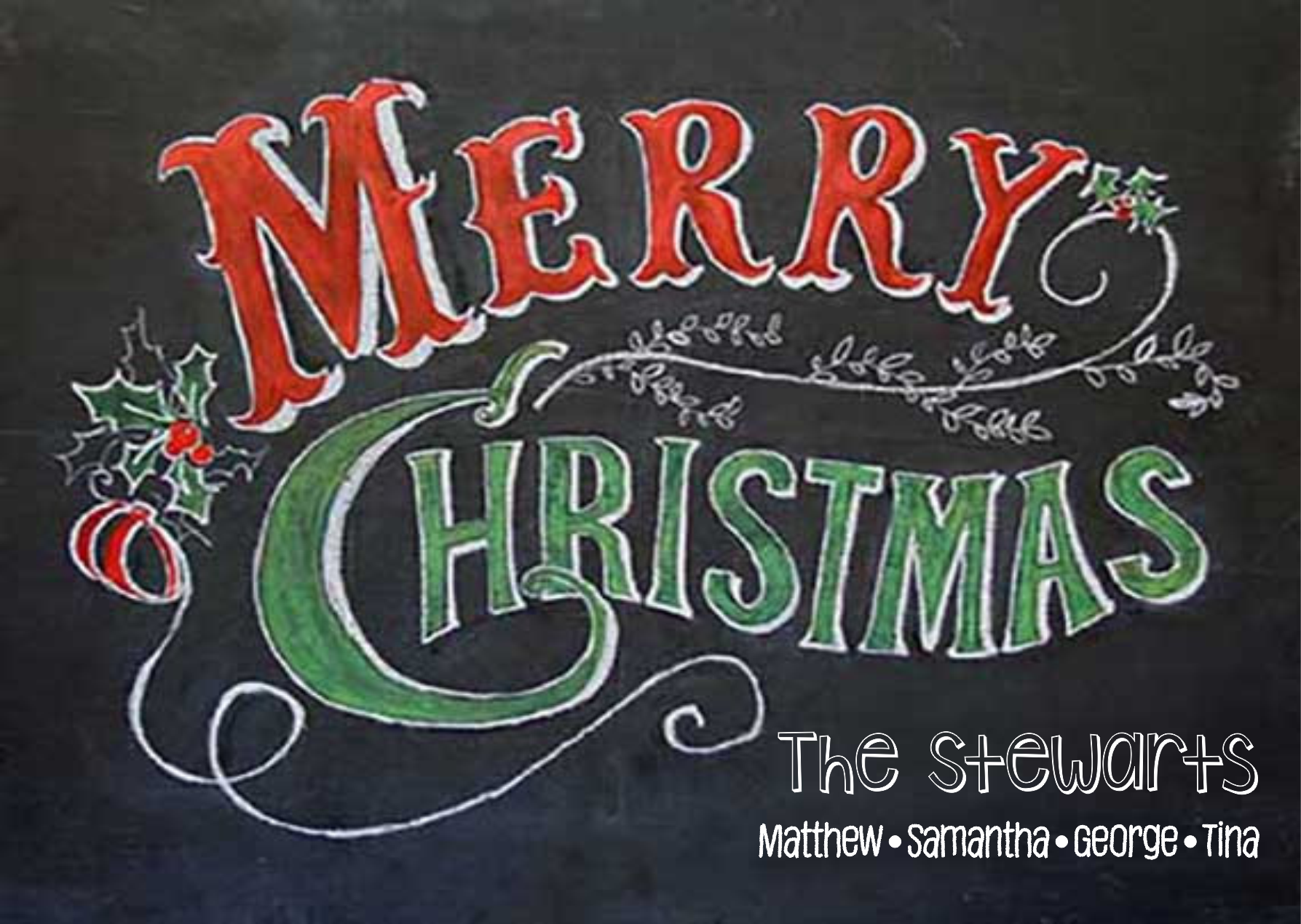 Merry chalk