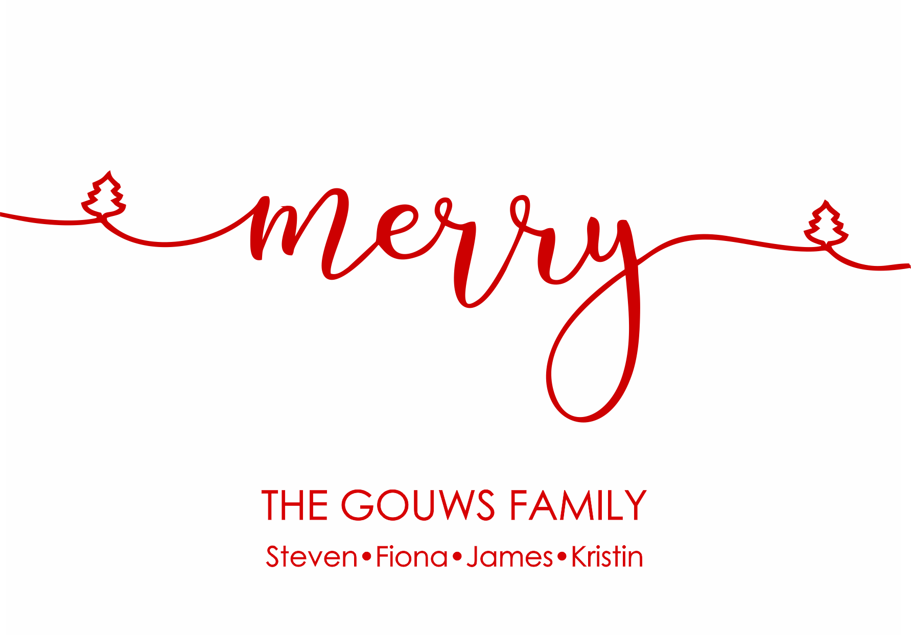 Christmas Red Merry