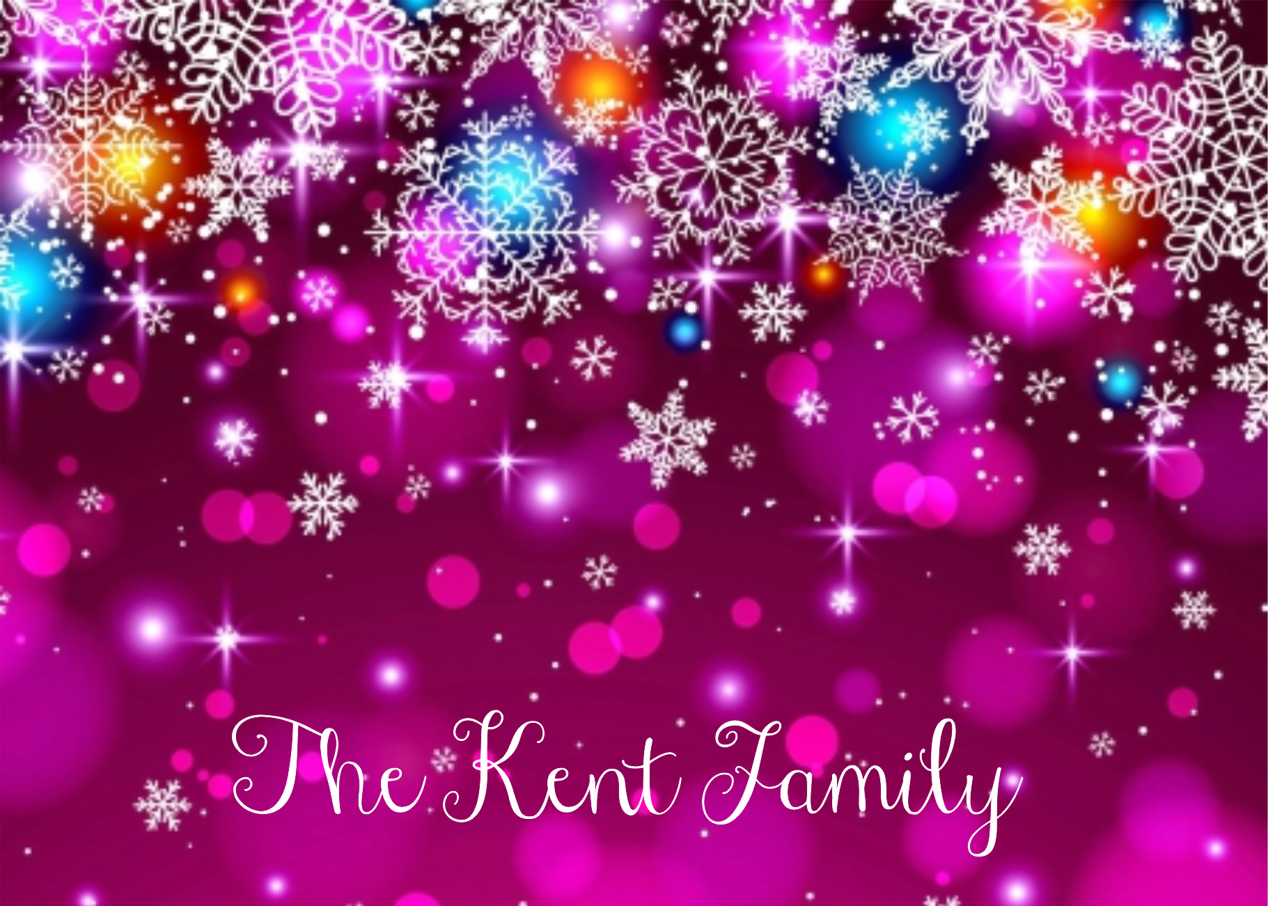 Pink Christmas