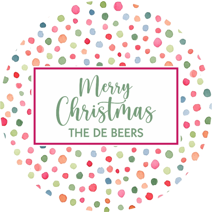 Dots for christmas