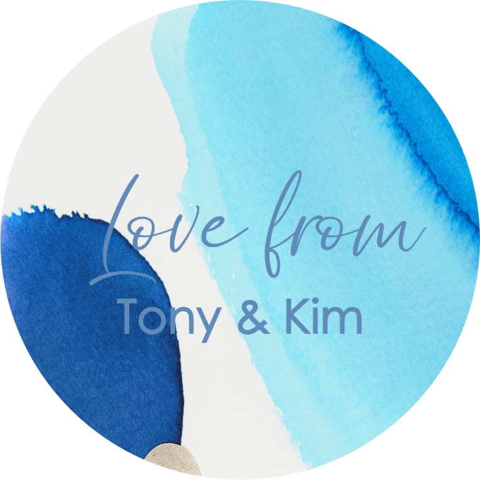 Blue strokes