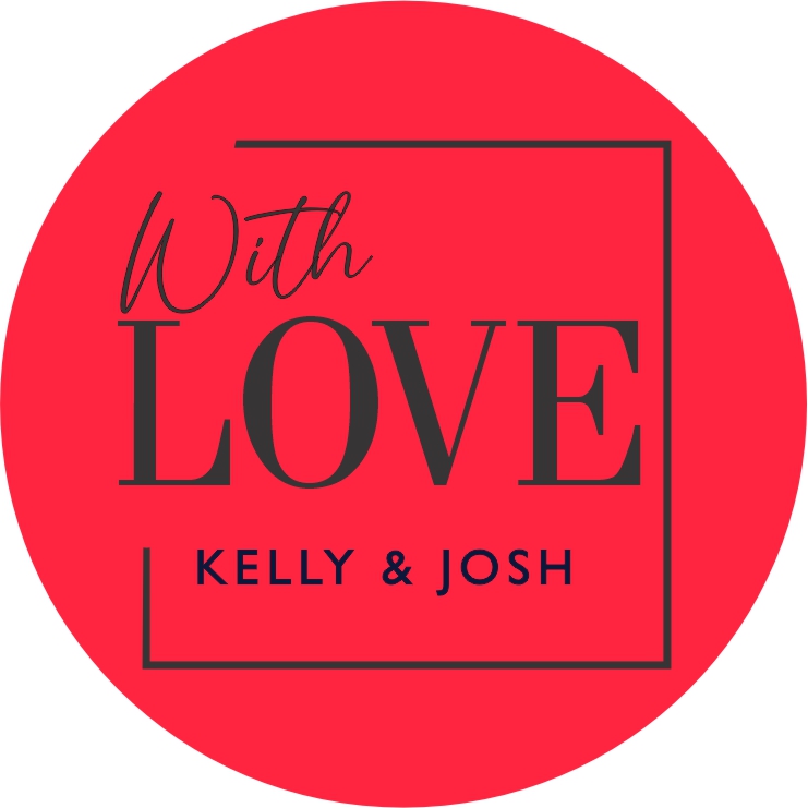 With love red