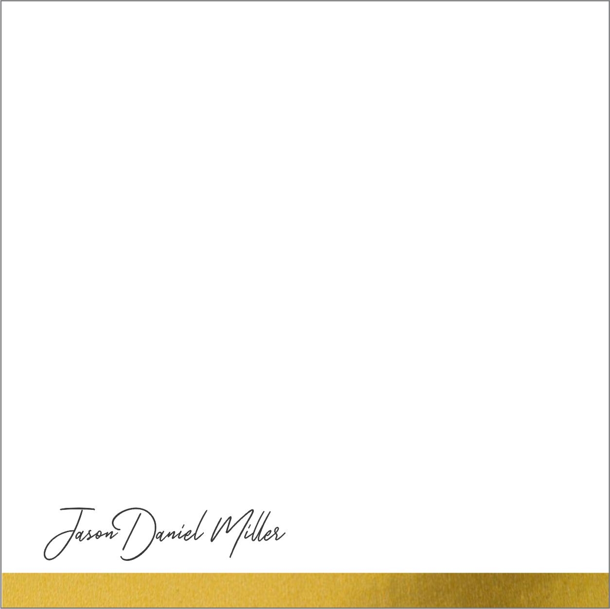 Gold strip