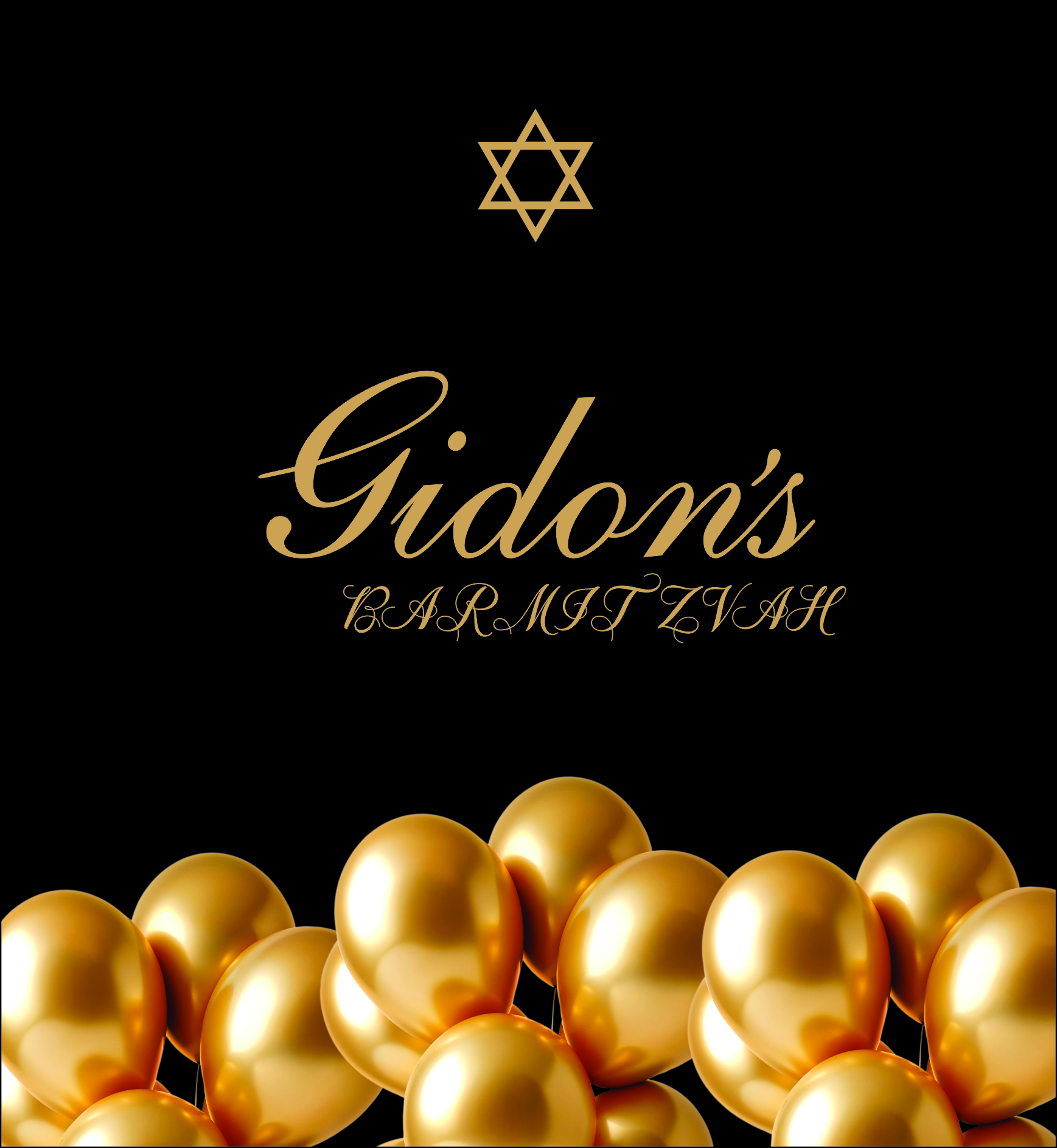 Golden ballon