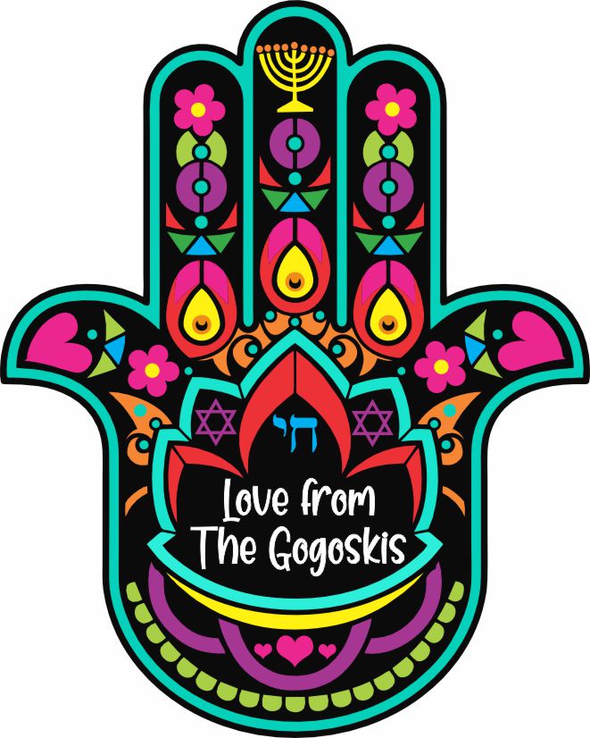 Hamsa colourful