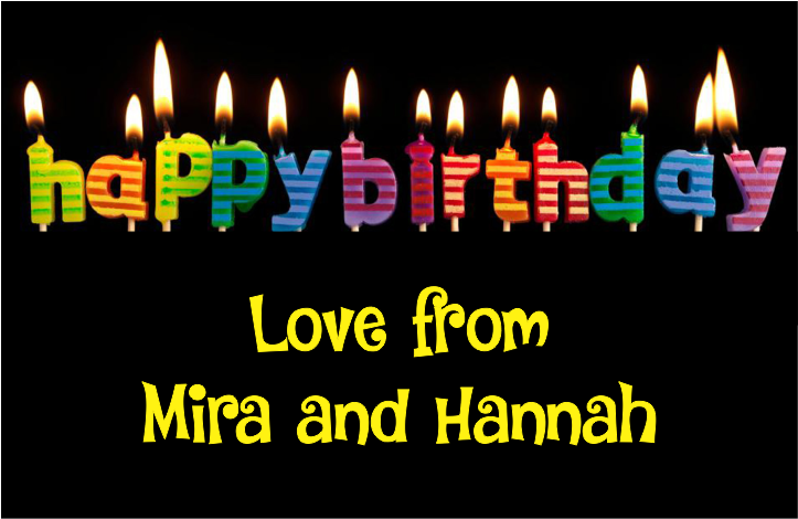 Birthday candles