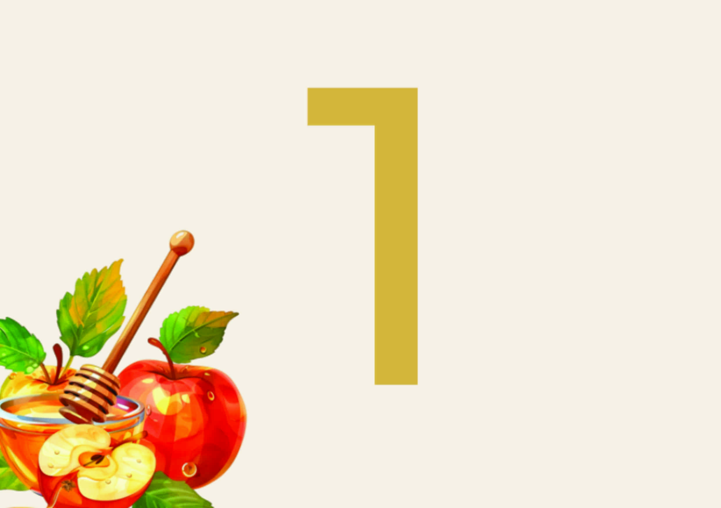 Honey on Apple