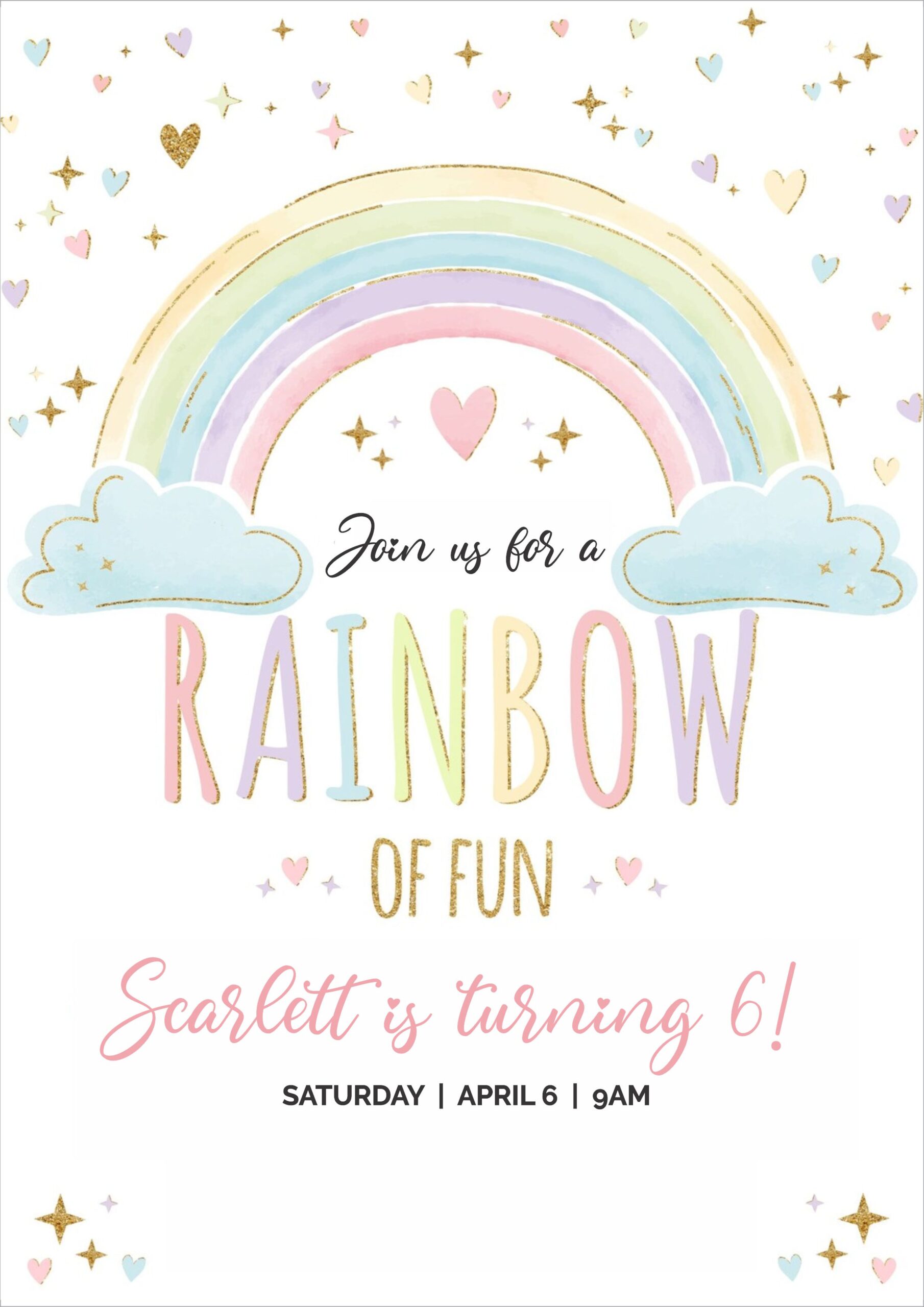 Rainbow of fun
