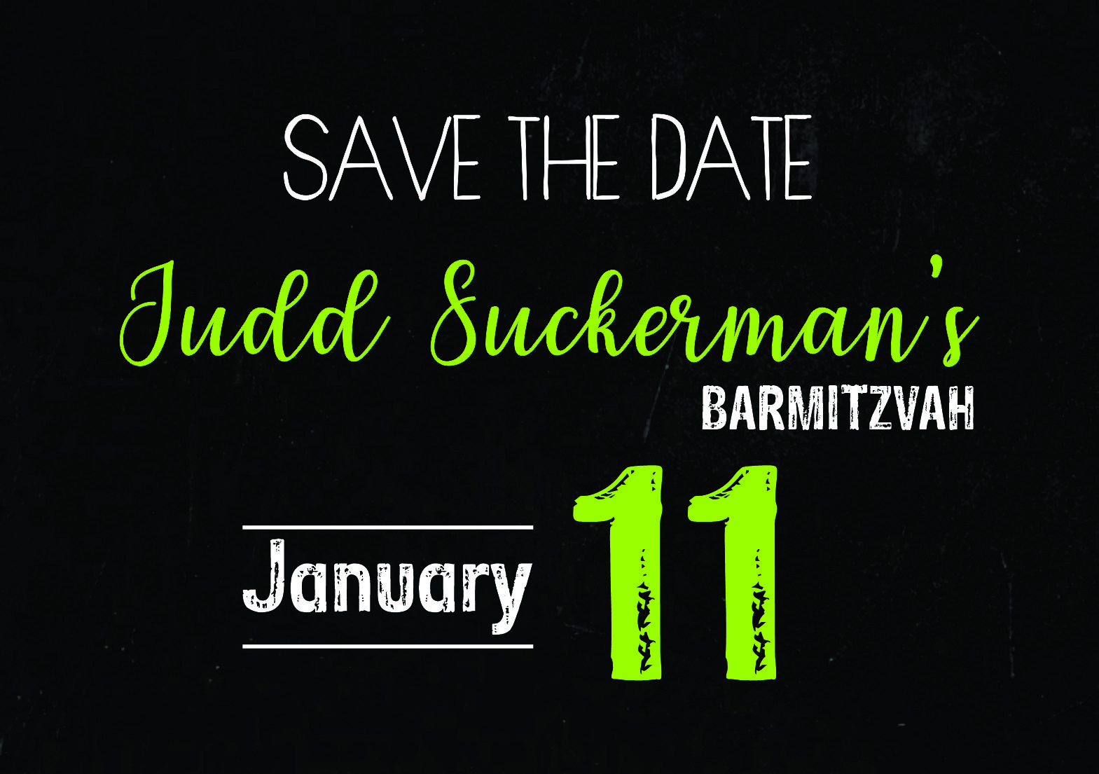 Save the date