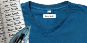 Iron On labels