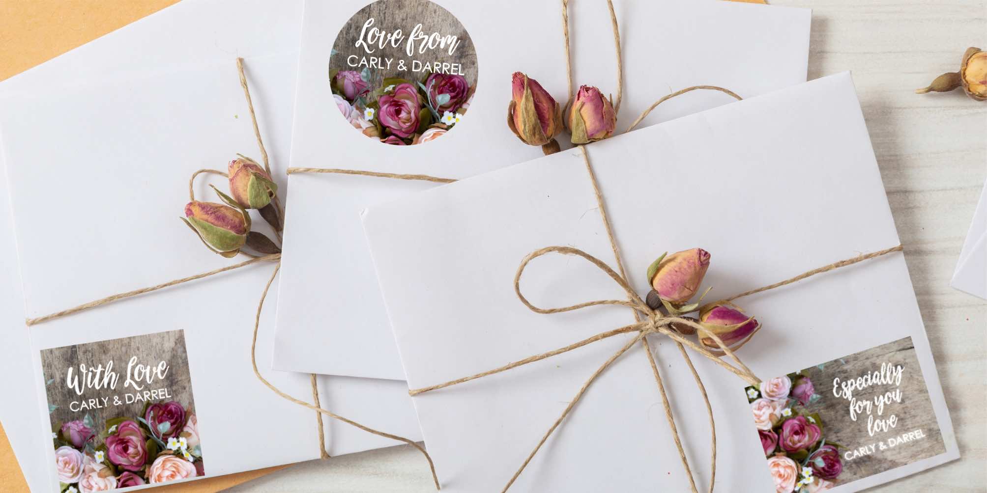 Landing page banners gift stickers 1