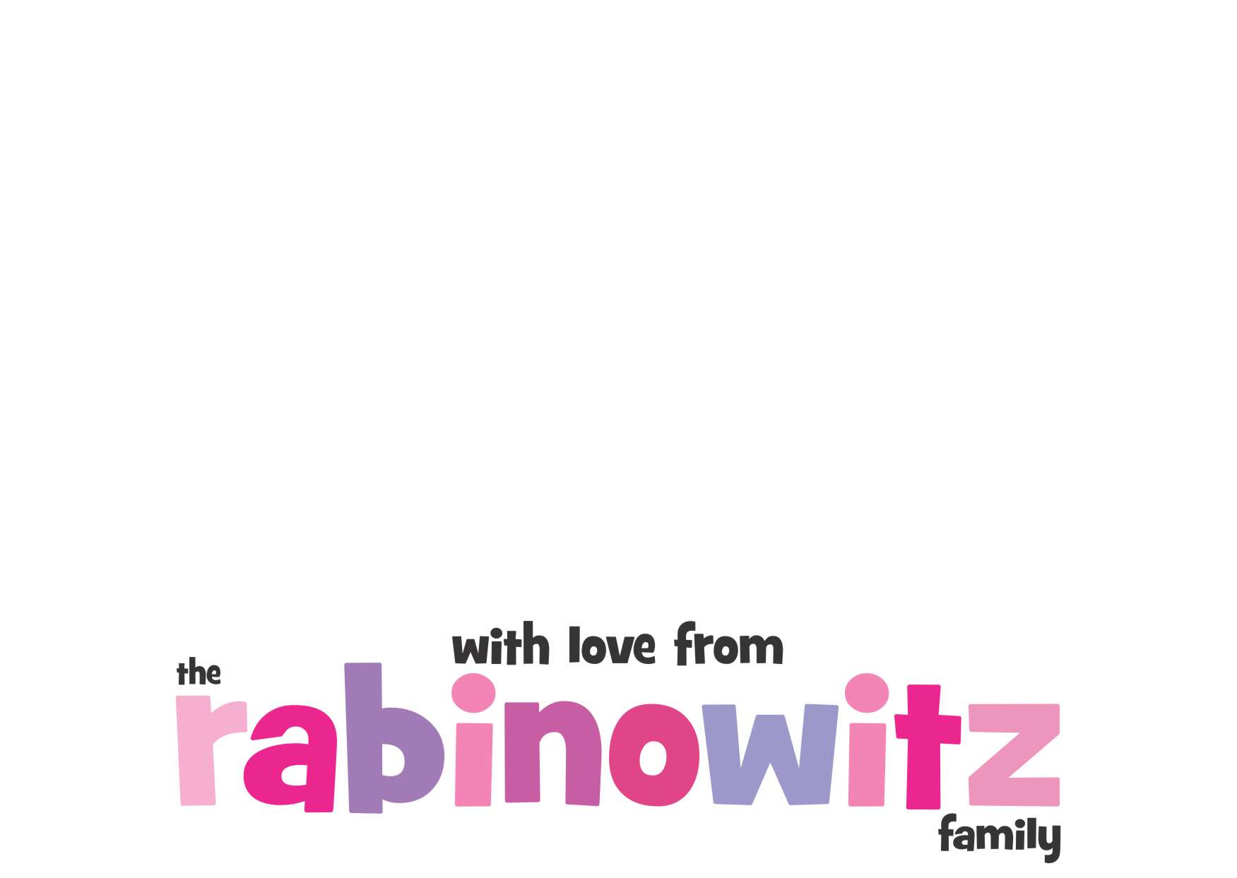 Funky font pinks