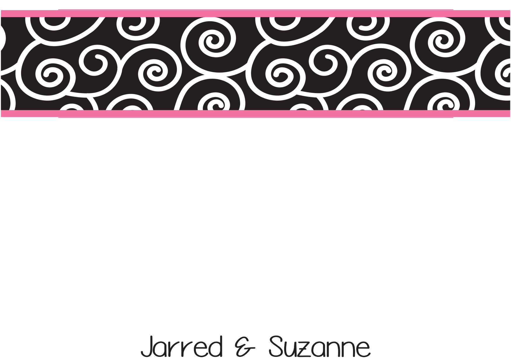 Strip of twirls