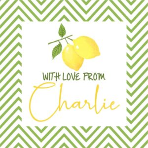 Lemon chevron