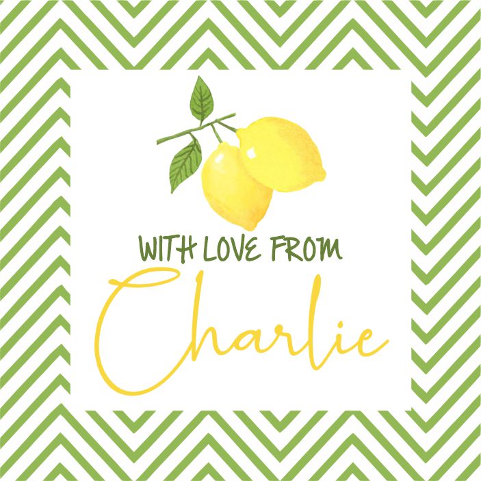 Lemon chevron