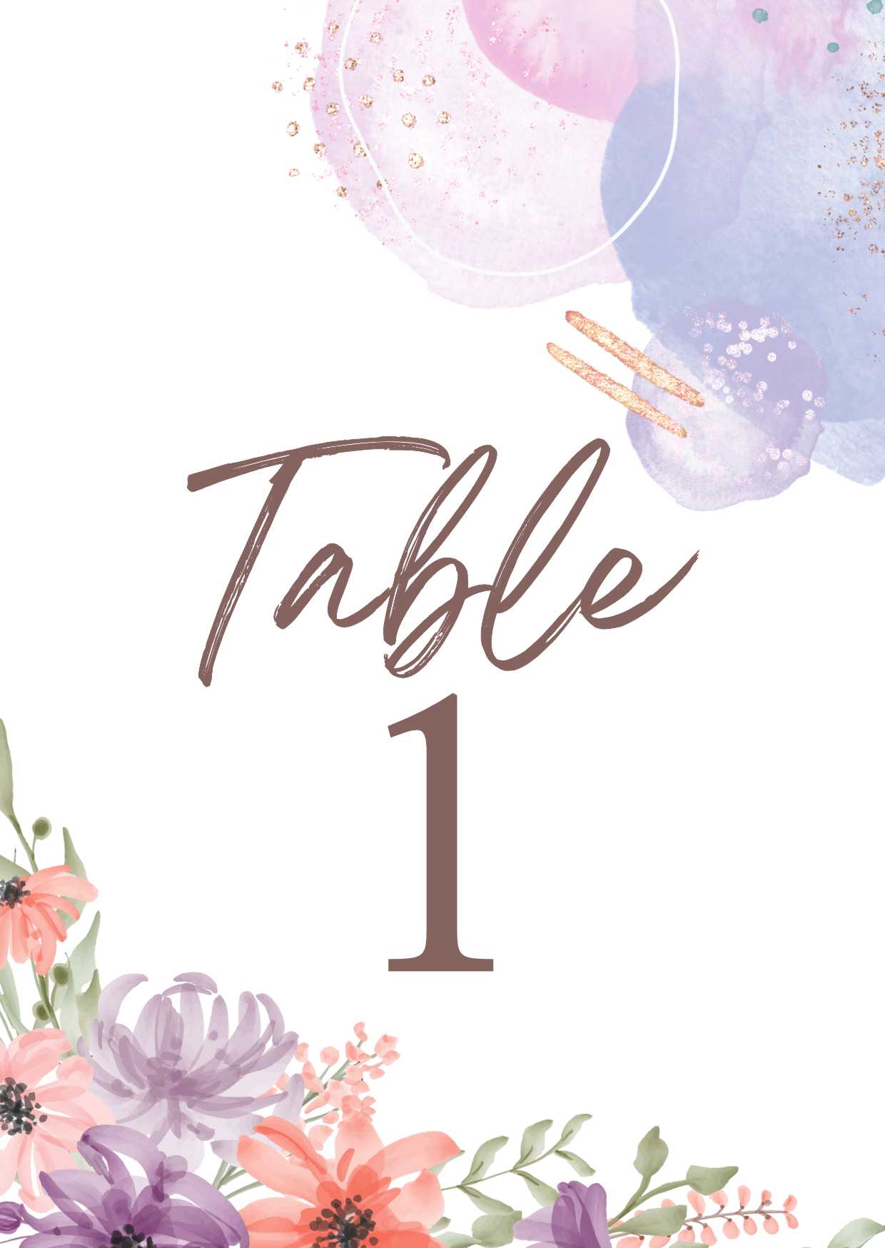 Lilac Pink foral