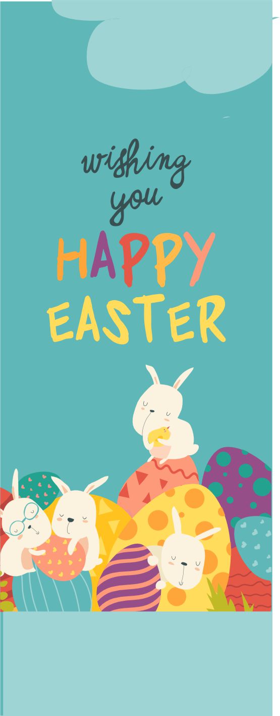 Easter bunny family