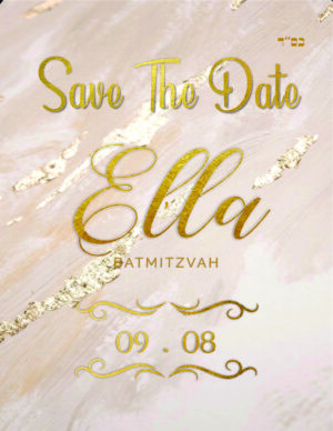 Ella Marble Rosegold