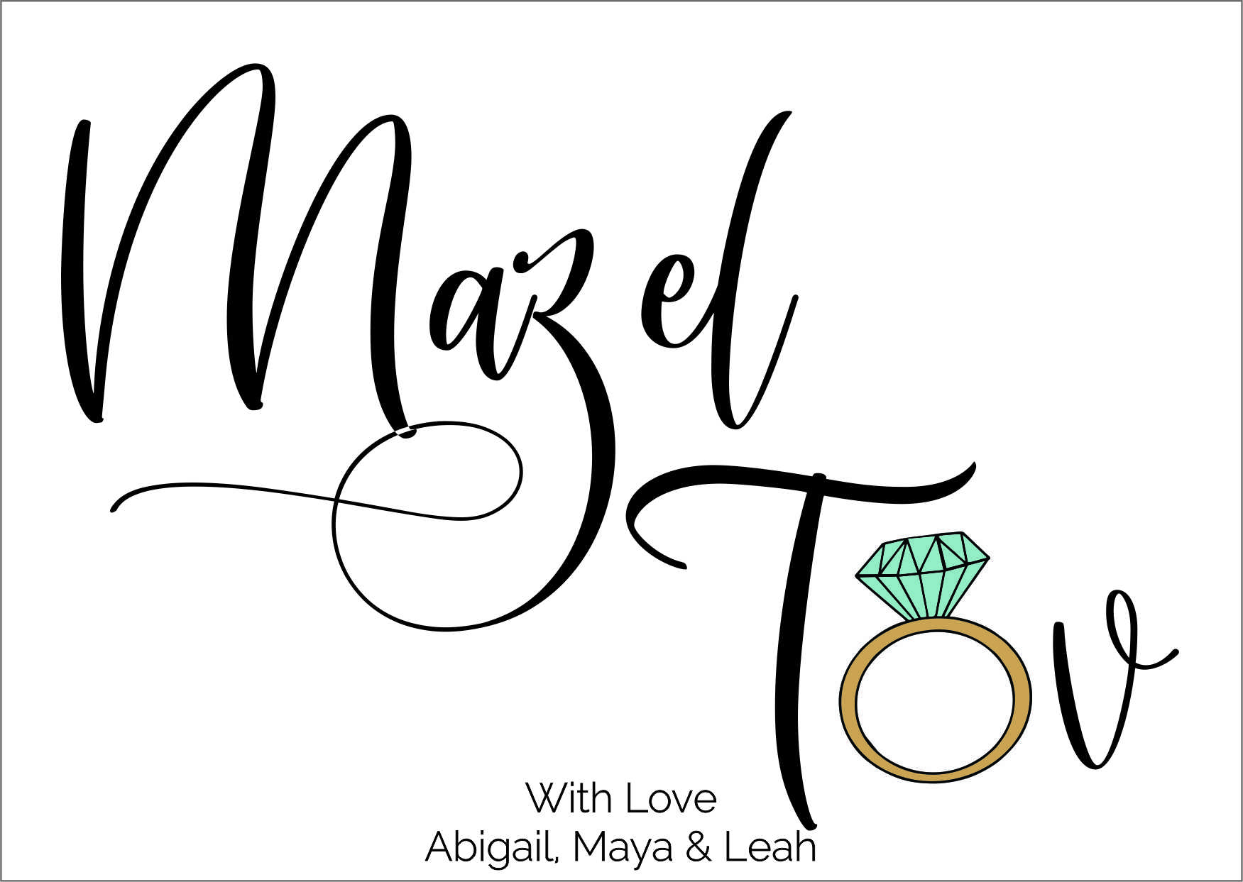 Mazeltov Rings 2
