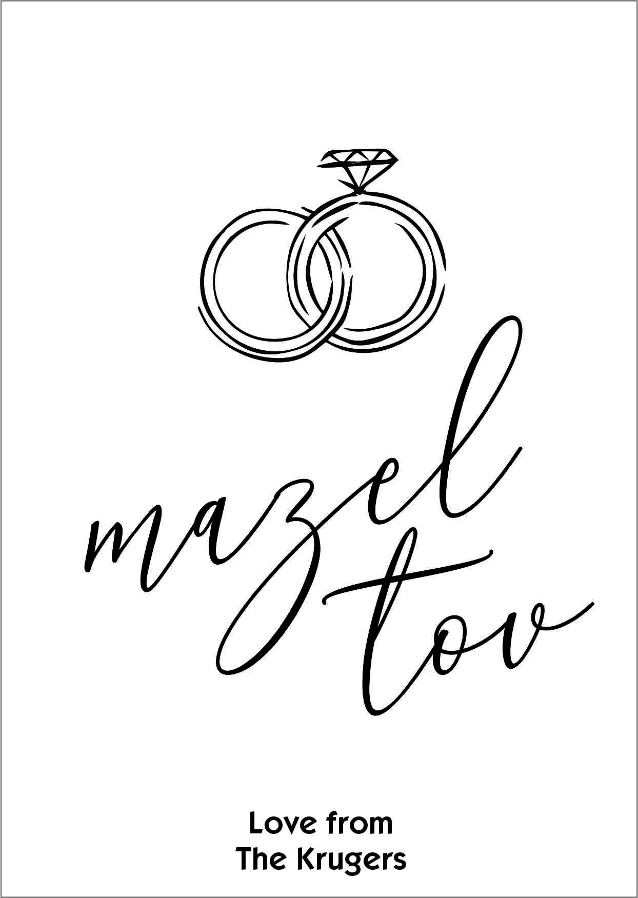 Mazeltov Rings