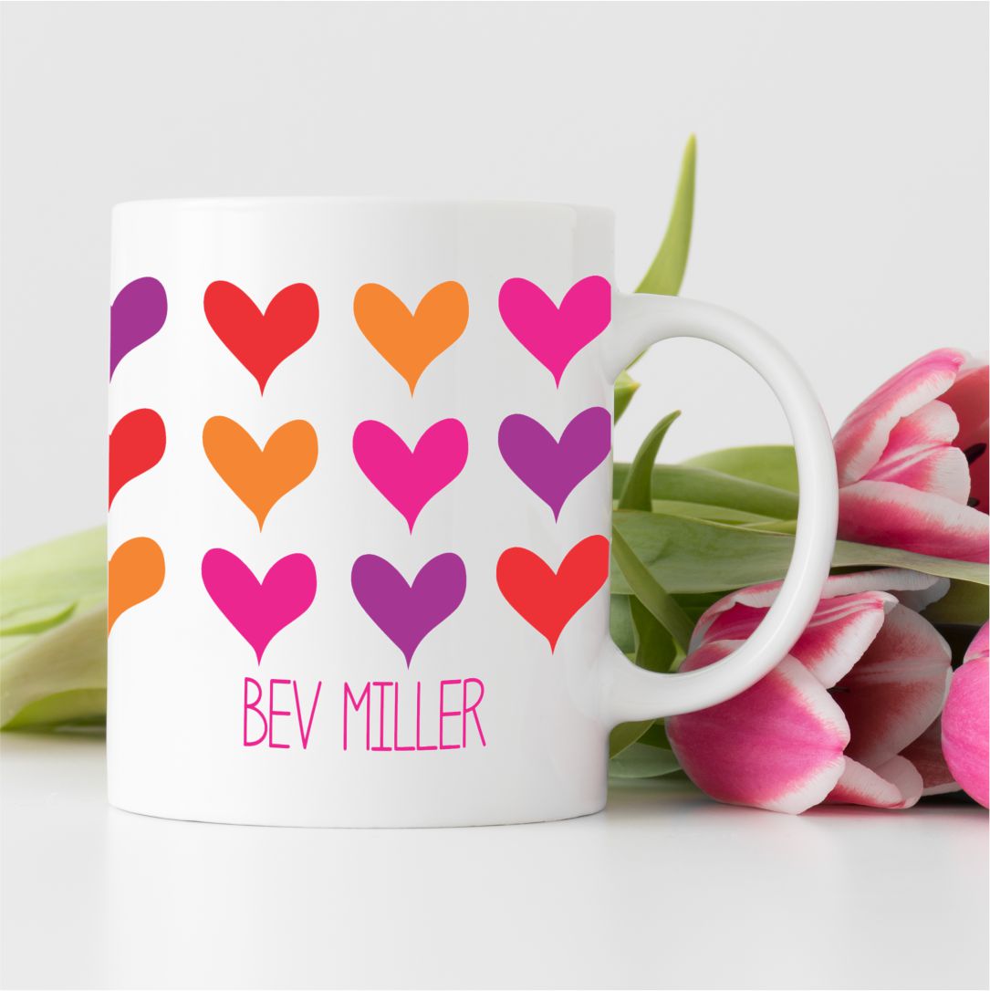 Mug of hearts