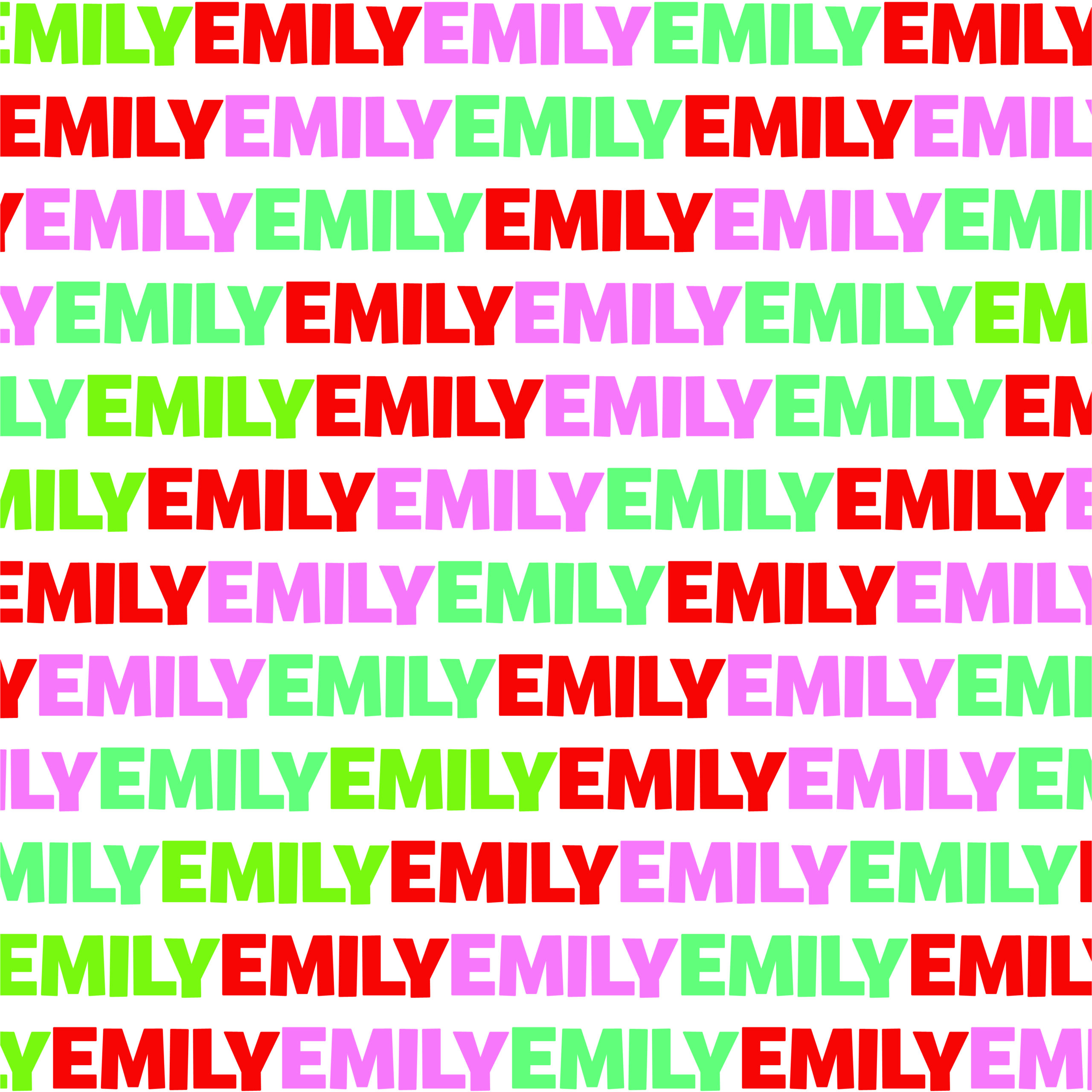 Name in Colours