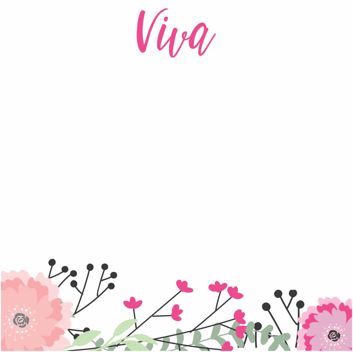 Floral figure