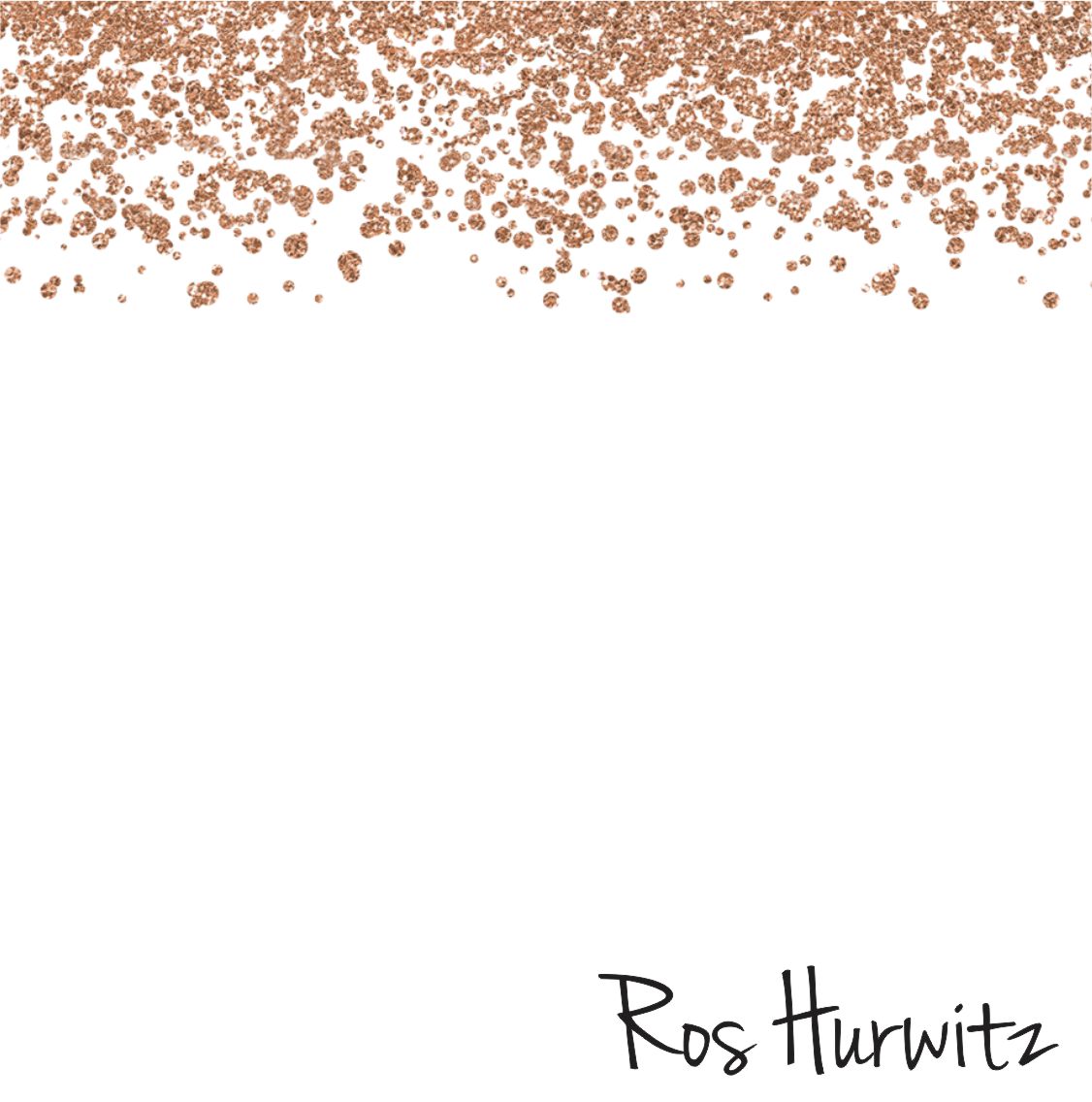 Rose gold sprinkles