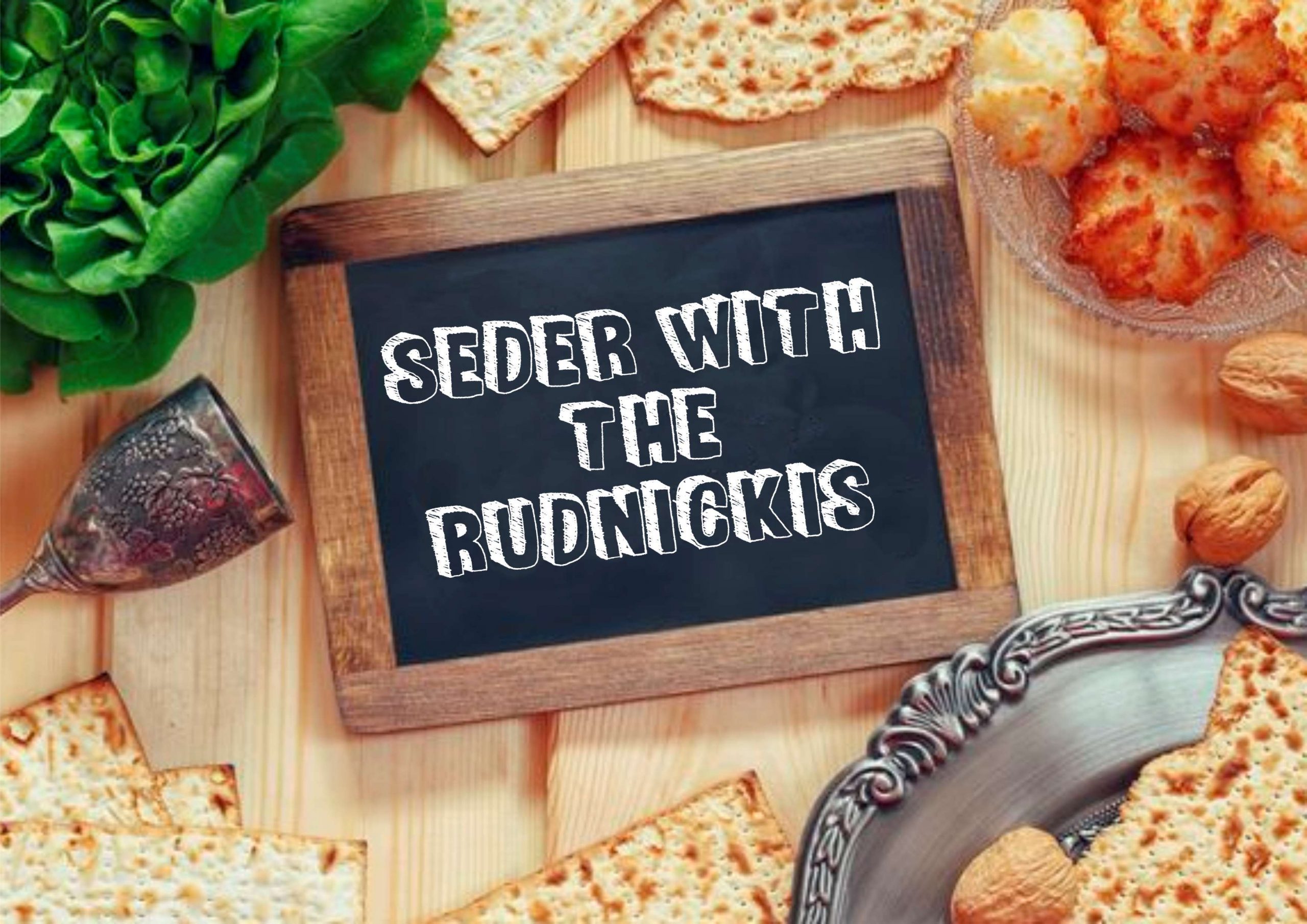 Pesach chalkboard