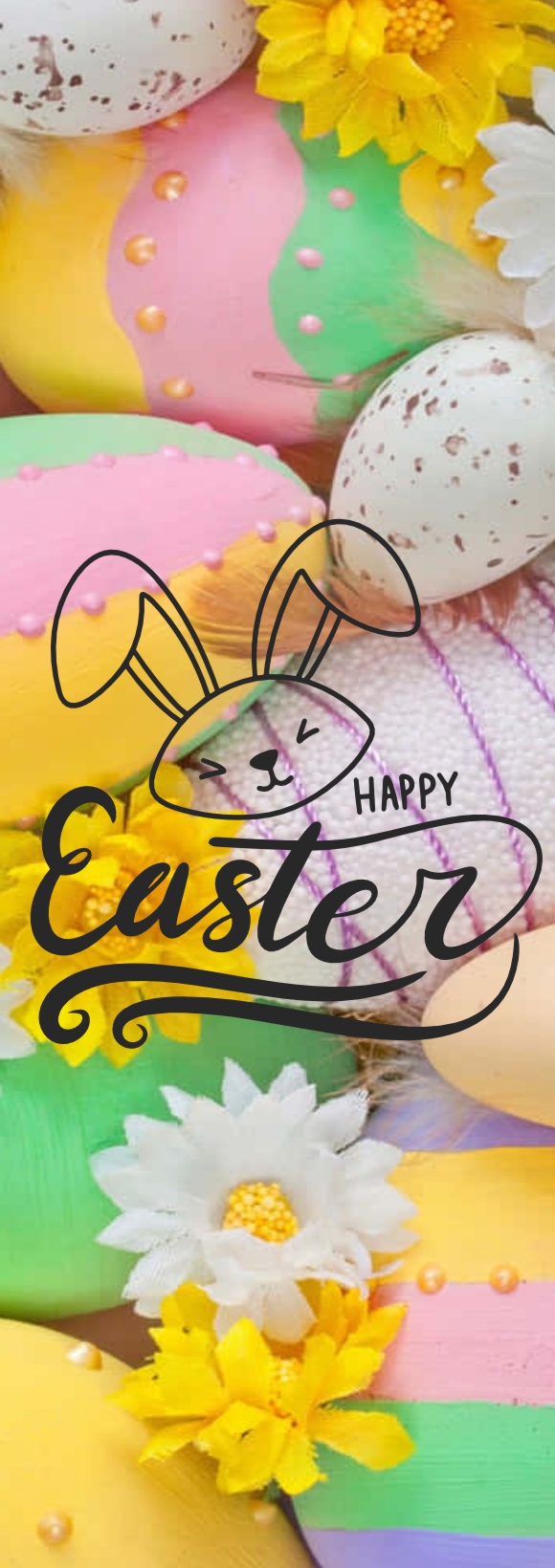 Easter pastel bunny