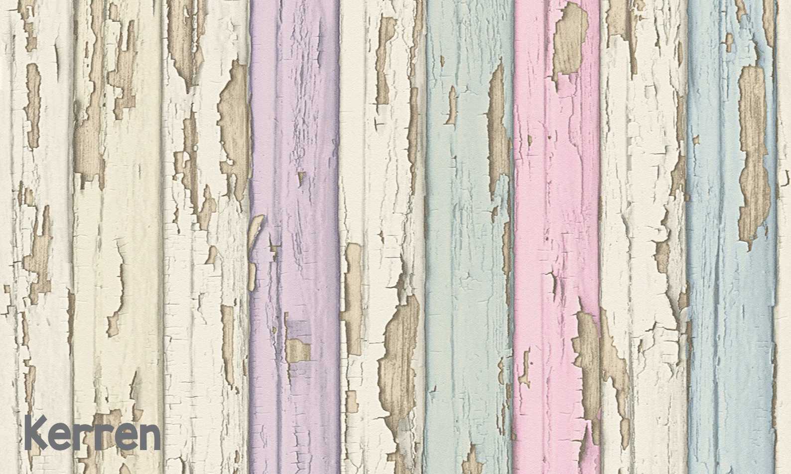 Pastel Paint on Wood